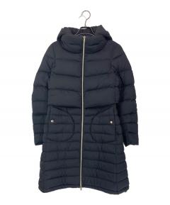 中古・古着通販】HERNO (ヘルノ) ノーカラーコート ネイビー サイズ:42