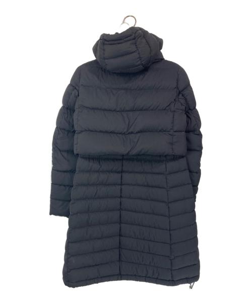 HERNO（ヘルノ）HERNO (ヘルノ) レイヤード切替ロングフードダウンコート ブラック サイズ:42の古着・服飾アイテム