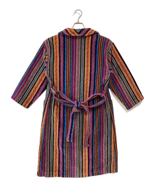 MISSONI HOME（ミッソーニ ホーム）MISSONI HOME (ミッソーニ ホーム) ジグザグ柄コットンパイル地ガウンコート　 マルチカラー サイズ:Sの古着・服飾アイテム