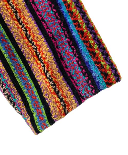 MISSONI HOME（ミッソーニ ホーム）MISSONI HOME (ミッソーニ ホーム) ジグザグ柄コットンパイル地ガウンコート　 マルチカラー サイズ:Sの古着・服飾アイテム