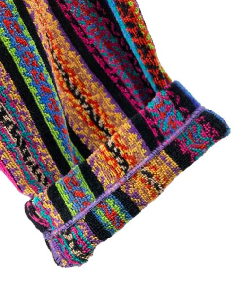 MISSONI HOME（ミッソーニ ホーム）MISSONI HOME (ミッソーニ ホーム) ジグザグ柄コットンパイル地ガウンコート　 マルチカラー サイズ:Sの古着・服飾アイテム