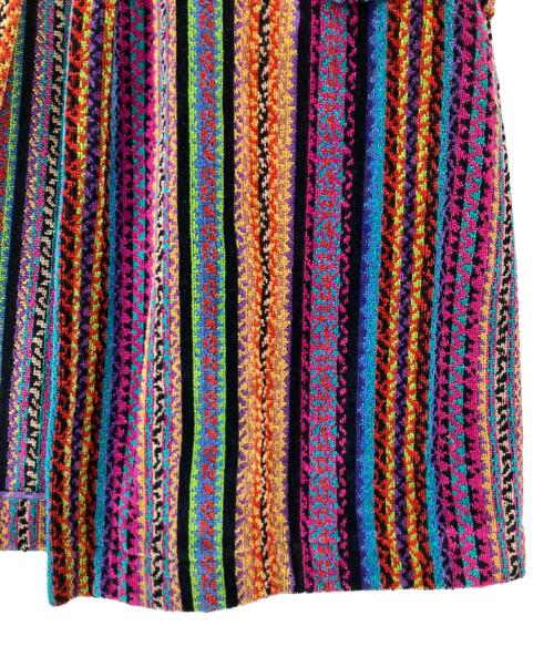 MISSONI HOME（ミッソーニ ホーム）MISSONI HOME (ミッソーニ ホーム) ジグザグ柄コットンパイル地ガウンコート　 マルチカラー サイズ:Sの古着・服飾アイテム