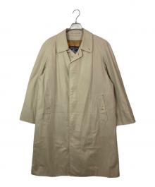 Burberry's（バーバリー）の古着「ノバチェックライナー付ステンカラーコート」｜ベージュ