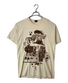 stussy（ステューシー）の古着「yokohama chapter プリントTシャツ」｜ベージュ