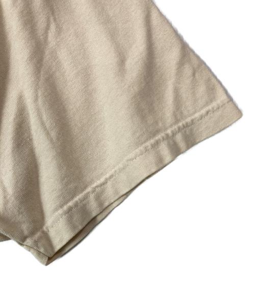 stussy（ステューシー）stussy (ステューシー) yokohama chapter プリントTシャツ ベージュ サイズ:Lの古着・服飾アイテム