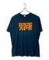 A BATHING APE（アベイシングエイプ）の古着「プリントTシャツ」｜ネイビー