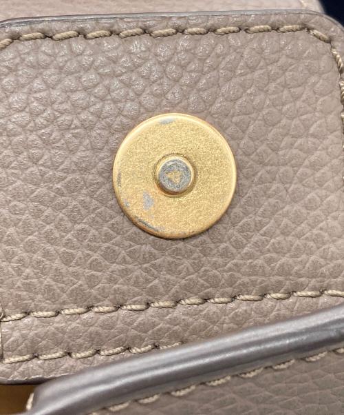 TORY BURCH（トリーバーチ）TORY BURCH (トリーバーチ) ペリースモールトリプルコンパートメントトート トートバッグ グレーの古着・服飾アイテム