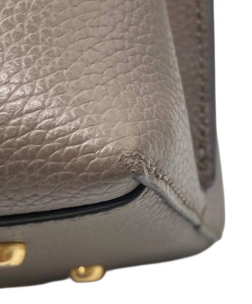 TORY BURCH（トリーバーチ）TORY BURCH (トリーバーチ) ペリースモールトリプルコンパートメントトート トートバッグ グレーの古着・服飾アイテム