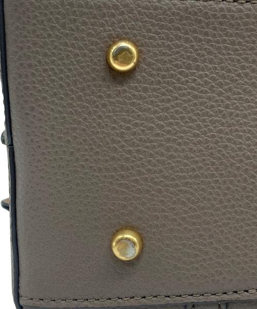 TORY BURCH（トリーバーチ）TORY BURCH (トリーバーチ) ペリースモールトリプルコンパートメントトート トートバッグ グレーの古着・服飾アイテム