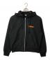 stussy（ステューシー）の古着「BUILT TOUGH ZIP HOODIE」｜ブラック