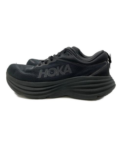 HOKAONEONE（ホカオネオネ）HOKAONEONE (ホカオネオネ) ランニングシューズ Bondi 8 ブラック サイズ:28cmの古着・服飾アイテム