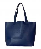 BARNEYS NEWYORKバーニーズ・ニューヨーク）の古着「ロゴトートバッグ」｜ネイビー