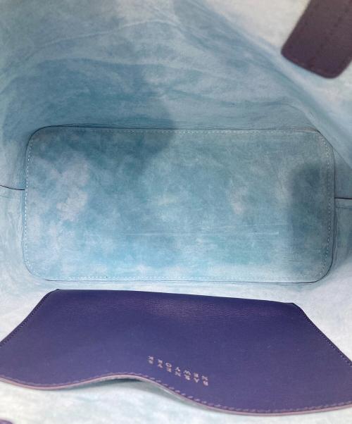 BARNEYS NEWYORK（バーニーズ・ニューヨーク）BARNEYS NEWYORK (バーニーズ・ニューヨーク) ロゴトートバッグ ネイビーの古着・服飾アイテム