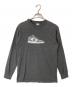 stussy（ステューシー）の古着「スニーカープリントロングスリーブTシャツ」｜グレー