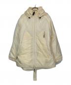 WILD THINGS×BEAUTY&YOUTH×JANE SMITHワイルドシングス×ビューティーアンドユース×ジェーンスミス）の古着「ナイロン中綿ジャケット」｜アイボリー