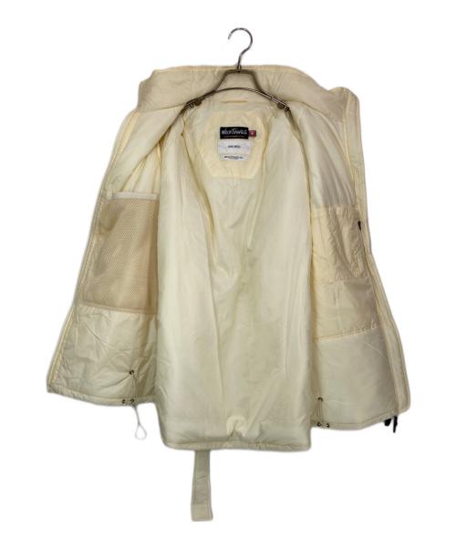 WILD THINGS（ワイルドシングス）WILD THINGS (ワイルドシングス) BEAUTY&YOUTH (ビューティーアンドユース) JANE SMITH (ジェーンスミス) ナイロン中綿ジャケット アイボリー サイズ:FREEの古着・服飾アイテム