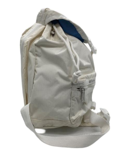 LeSportsac（レスポートサック）LeSportsac (レスポートサック) バックパック ホワイトの古着・服飾アイテム