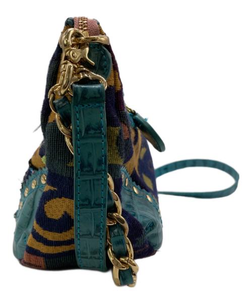 Think Bee!（シンクビー!）Think Bee! (シンクビー!) リッピ 2ウェイショルダーバッグ ブルーの古着・服飾アイテム