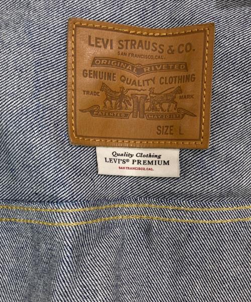 LEVI'S PReMIUM（リーバイス プレミアム）LEVI'S PReMIUM (リーバイス プレミアム) JOURNAL STANDARD (ジャーナルスタンダード) TYPE１トラッカージャケット リジッド インディゴ サイズ:Lの古着・服飾アイテム