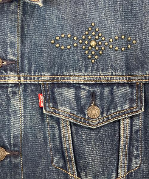 LEVI'S PReMIUM（リーバイス プレミアム）LEVI'S PReMIUM (リーバイス プレミアム) スタッズトラッカージャケット インディゴ サイズ:XLの古着・服飾アイテム