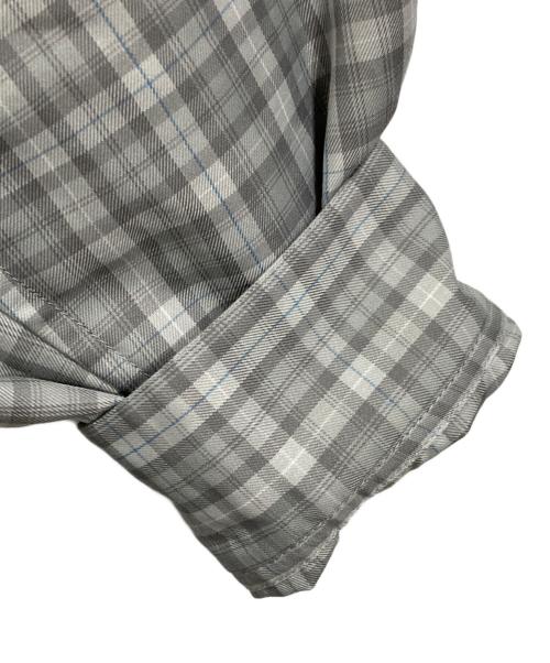 DAIWA PIER39（ダイワ ピア39）DAIWA PIER39 (ダイワ ピア39) TECH SPORTS OPEN COLLAR SHIRT L/S GREN PLAID グレー サイズ:Lの古着・服飾アイテム