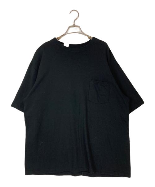 N.HOOLYWOOD（エヌ ハリウッド）N.HOOLYWOOD (エヌ ハリウッド) CREW NECK T-SHIRT ブラック サイズ:40の古着・服飾アイテム