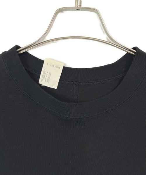 N.HOOLYWOOD（エヌ ハリウッド）N.HOOLYWOOD (エヌ ハリウッド) CREW NECK T-SHIRT ブラック サイズ:40の古着・服飾アイテム