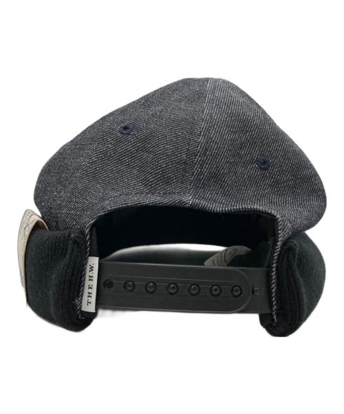 THE H.W.DOG&CO.（エイチダブリュードッグアンドコー）THE H.W.DOG&CO. (エイチダブリュードッグアンドコー) リジットデニムロールキャップ インディゴ サイズ:FREEの古着・服飾アイテム