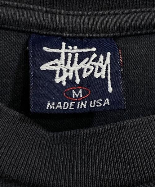stussy（ステューシー）stussy (ステューシー) SSリンクドラゴンプリントTシャツ ブラック サイズ:Mの古着・服飾アイテム