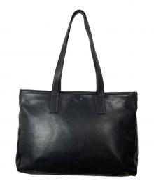 im product（アイムプロダクト）の古着「レザートートバッグ」｜ブラック