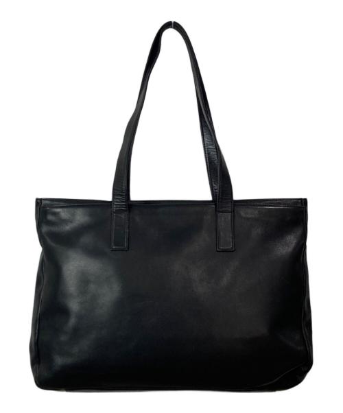 im product（アイムプロダクト）im product (アイムプロダクト) レザートートバッグ ブラックの古着・服飾アイテム