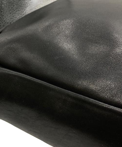 im product（アイムプロダクト）im product (アイムプロダクト) レザートートバッグ ブラックの古着・服飾アイテム
