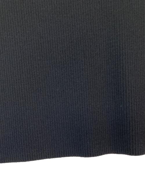 Snidel（スナイデル）Snidel (スナイデル) リブニットプルオーバー ブラック サイズ:FREE 未使用品の古着・服飾アイテム