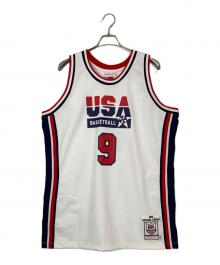 MITCHELL & NESS（ミッチェルアンドネス）の古着「ゲームシャツ」｜ホワイト