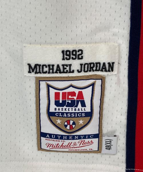 MITCHELL & NESS（ミッチェルアンドネス）MITCHELL & NESS (ミッチェルアンドネス) ゲームシャツ ホワイト サイズ:48の古着・服飾アイテム