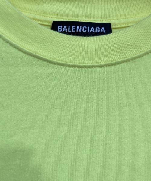 BALENCIAGA（バレンシアガ）BALENCIAGA (バレンシアガ) キャンペーンロゴTシャツ イエロー サイズ:XSの古着・服飾アイテム