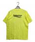 BALENCIAGA (バレンシアガ) キャンペーンロゴTシャツ イエロー サイズ:XS：20000円