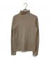 MAISON KITSUNE (メゾンキツネ) FOX HEAD PATCH FITTED TURTLENECK ブラウン サイズ:Ｓ：10000円