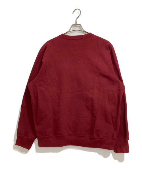 SUPREME（シュプリーム）Supreme (シュプリーム) Box Logo Crewneck ワインレッド サイズ:XLの古着・服飾アイテム