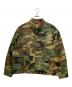 Supreme（シュプリーム）の古着「Jacquard LOGOS Denim Trucker Jacket Woodland Camo」｜グリーン