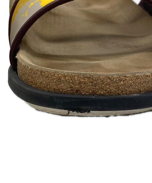 VALENTINO GARAVANI（ヴァレンティノ・ガラヴァーニ）VALENTINO GARAVANI (ヴァレンティノ・ガラヴァーニ) ストラップサンダル バーガンディー サイズ:42の古着・服飾アイテム