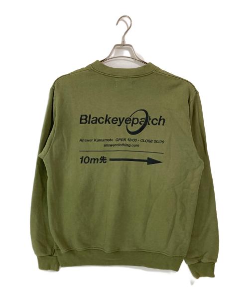 BlackEyePatch（ブラックアイパッチ）BlackEyePatch (ブラックアイパッチ) スウェットカーディガン グリーン サイズ:XLの古着・服飾アイテム