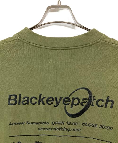 BlackEyePatch（ブラックアイパッチ）BlackEyePatch (ブラックアイパッチ) スウェットカーディガン グリーン サイズ:XLの古着・服飾アイテム