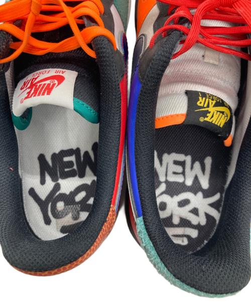 NIKE（ナイキ）NIKE (ナイキ) エアフォース1 ロー ワット ザ NYC マルチカラー サイズ:27cmの古着・服飾アイテム