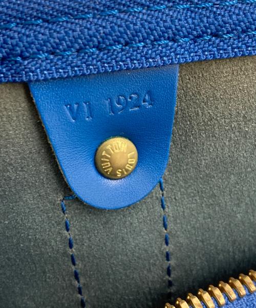 LOUIS VUITTON（ルイ ヴィトン）LOUIS VUITTON (ルイ ヴィトン) ボストンバッグ ブルーの古着・服飾アイテム