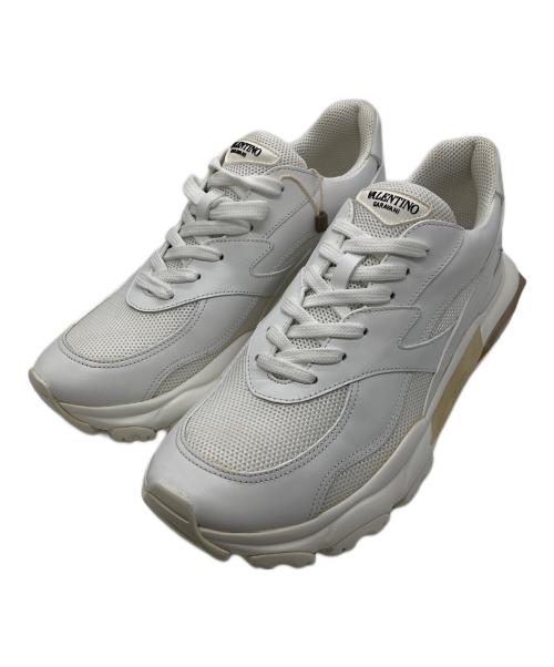 VALENTINO（ヴァレンティノ）VALENTINO (ヴァレンティノ) ローカットスニーカー ホワイト サイズ:40の古着・服飾アイテム