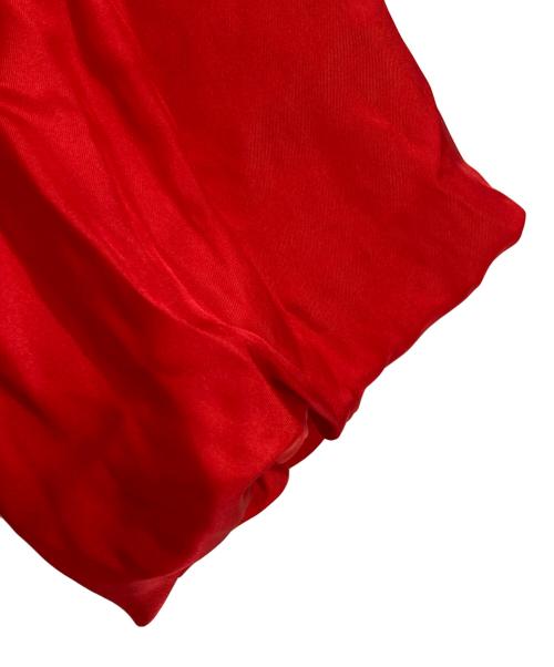 Kate Spade（ケイトスペード）Kate Spade (ケイトスペード) シルクブレンド マティーニ ドレス レッド サイズ:2の古着・服飾アイテム