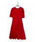 Kate Spade（ケイトスペード）の古着「シルクブレンド マティーニ ドレス」｜レッド