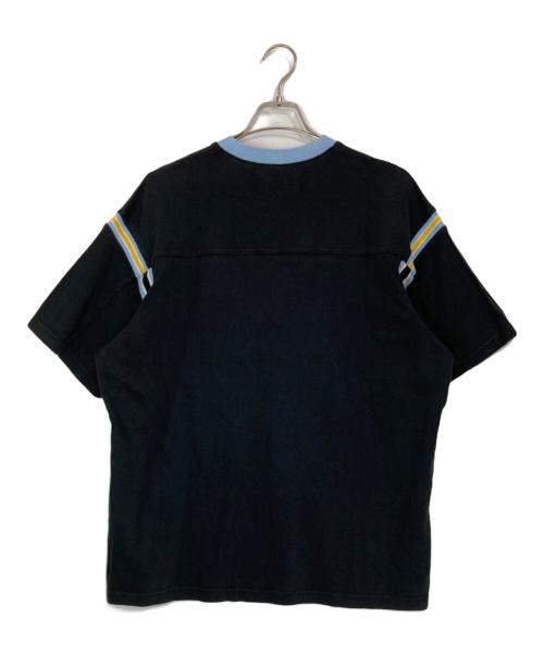 SUPREME（シュプリーム）Supreme (シュプリーム) Split S/S Football Top ブラック サイズ:Lの古着・服飾アイテム