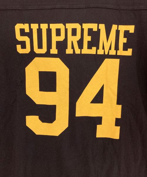 SUPREME（シュプリーム）Supreme (シュプリーム) Split S/S Football Top ブラック サイズ:Lの古着・服飾アイテム